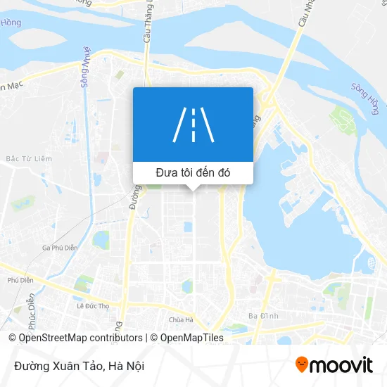 Bản đồ Đường Xuân Tảo