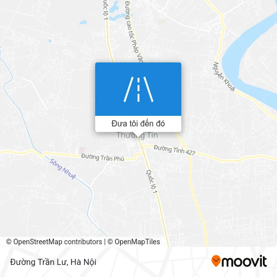 Bản đồ Đường Trần Lư