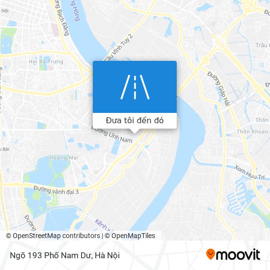 Bản đồ Ngõ 193 Phố Nam Dư