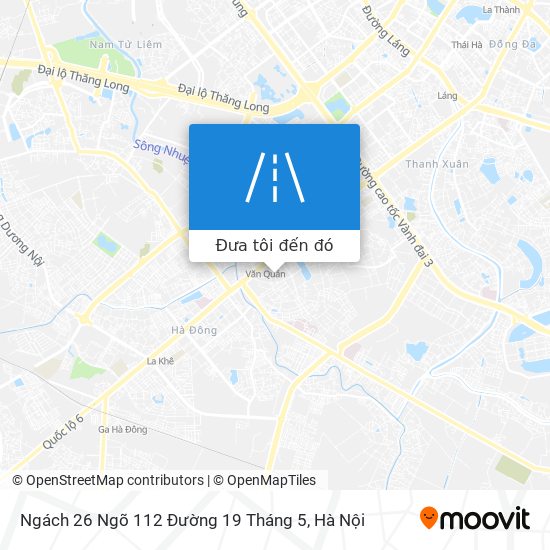 Bản đồ Ngách 26 Ngõ 112 Đường 19 Tháng 5