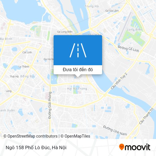 Bản đồ Ngõ 158 Phố Lò Đúc