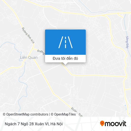 Bản đồ Ngách 7 Ngõ 28 Xuân VI