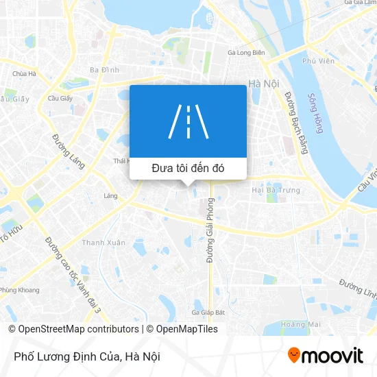 Bản đồ Phố Lương Định Của