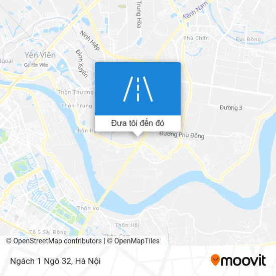 Bản đồ Ngách 1 Ngõ 32
