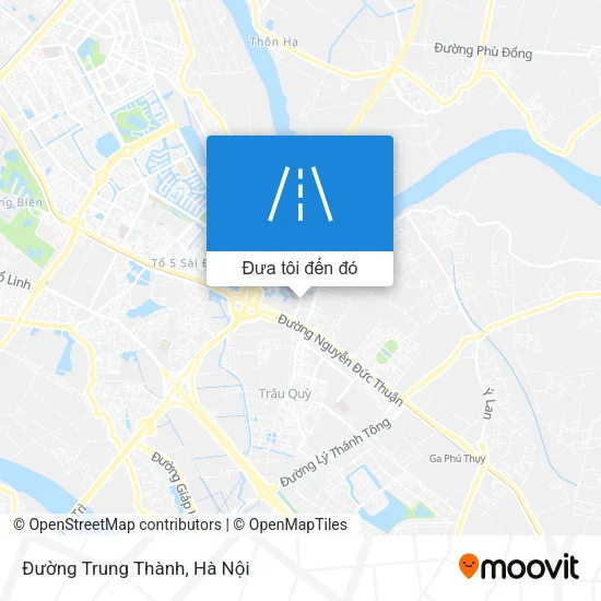 Bản đồ Đường Trung Thành