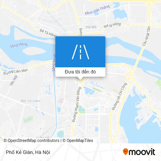 Bản đồ Phố Kẻ Giàn