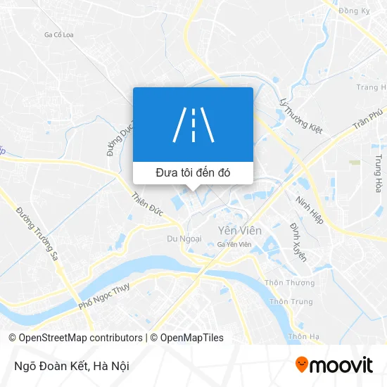 Bản đồ Ngõ Đoàn Kết