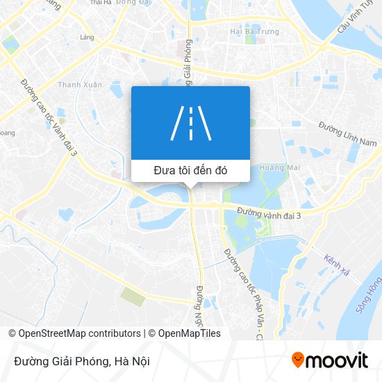 Bản đồ Đường Giải Phóng