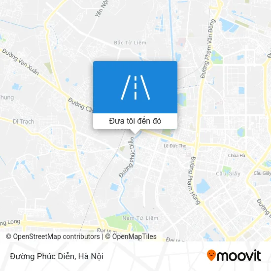 Bản đồ Đường Phúc Diễn