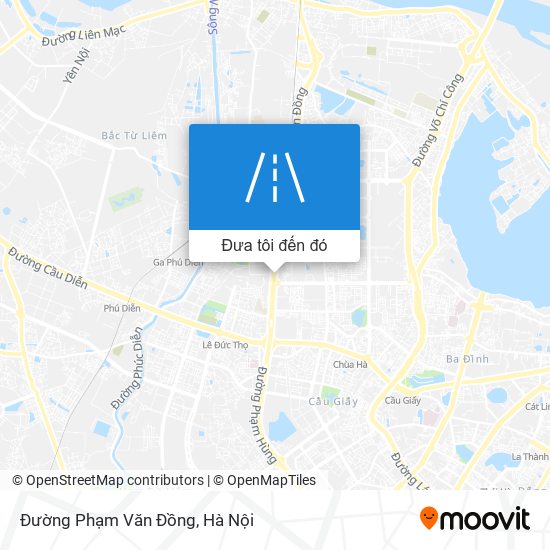 Bản đồ Đường Phạm Văn Đồng