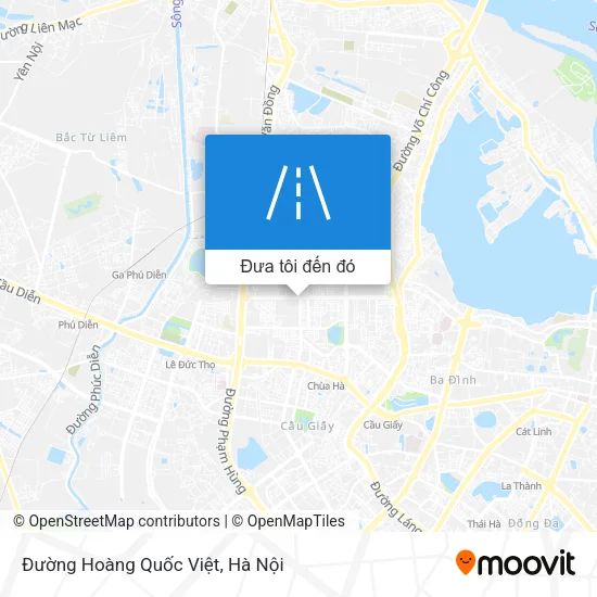Bản đồ Đường Hoàng Quốc Việt