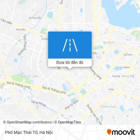 Bản đồ Phố Mạc Thái Tổ