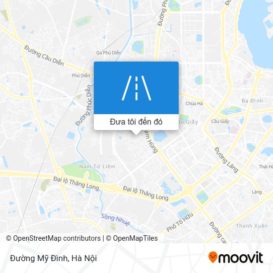 Bản đồ Đường Mỹ Đình