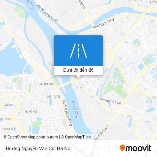 Bản đồ Đường Nguyễn Văn Cừ