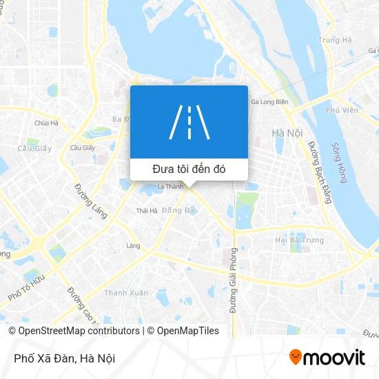 Bản đồ Phố Xã Đàn