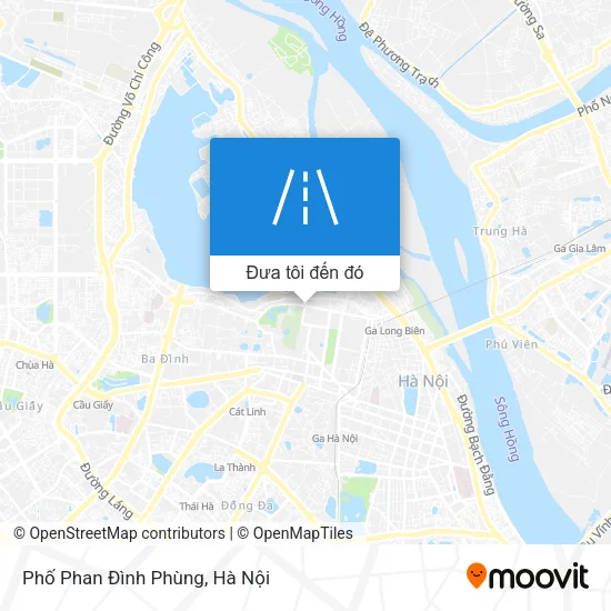Bản đồ Phố Phan Đình Phùng