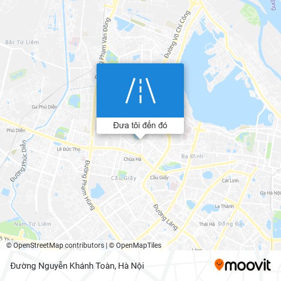 Bản đồ Đường Nguyễn Khánh Toàn
