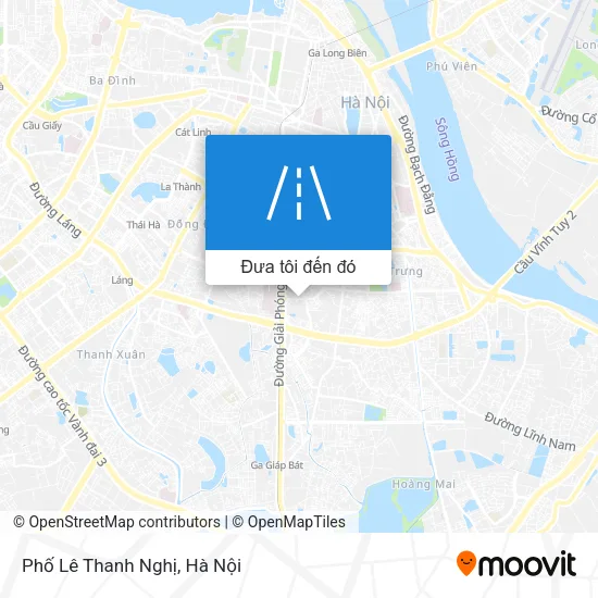 Bản đồ Phố Lê Thanh Nghị