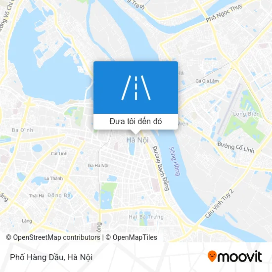 Bản đồ Phố Hàng Dầu