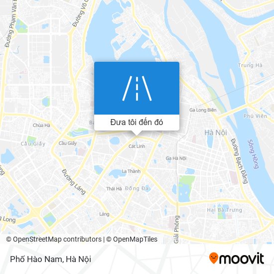 Bản đồ Phố Hào Nam