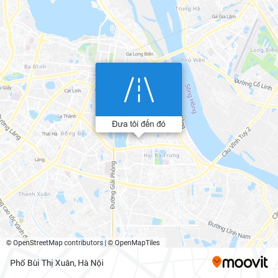 Bản đồ Phố Bùi Thị Xuân
