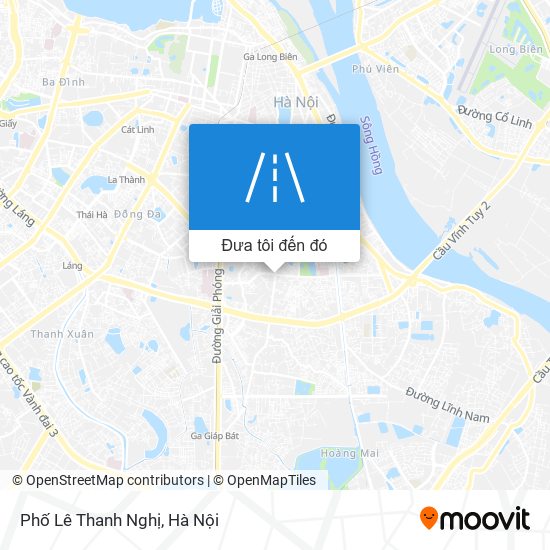 Bản đồ Phố Lê Thanh Nghị
