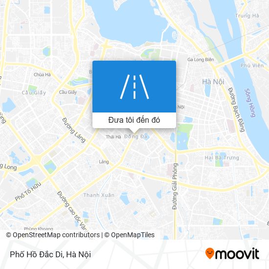 Bản đồ Phố Hồ Đắc Di