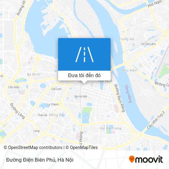 Bản đồ Đường Điện Biên Phủ