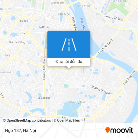Bản đồ Ngõ 187