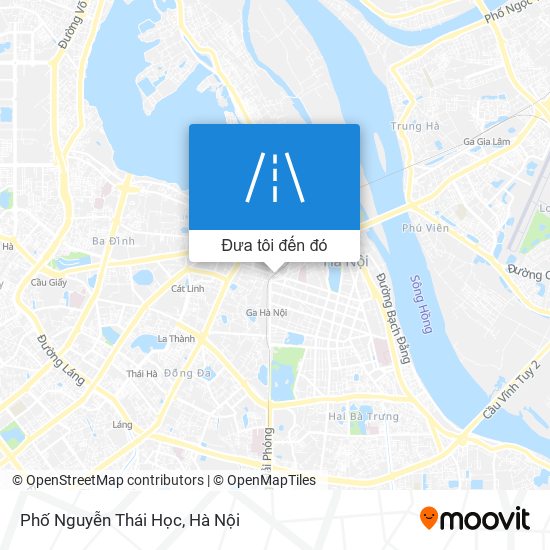 Bản đồ Phố Nguyễn Thái Học