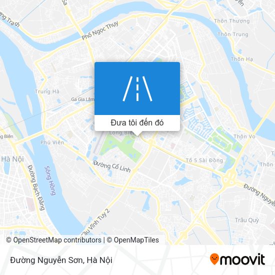 Bản đồ Đường Nguyễn Sơn