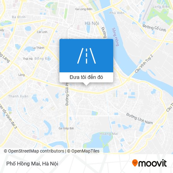 Bản đồ Phố Hồng Mai