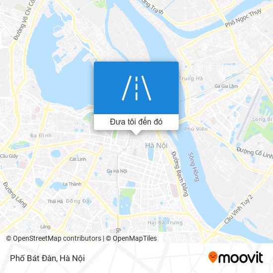 Bản đồ Phố Bát Đàn