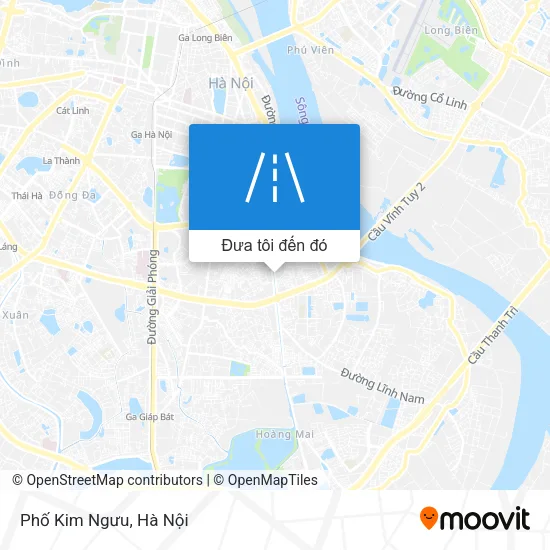 Bản đồ Phố Kim Ngưu