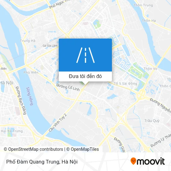 Bản đồ Phố Đàm Quang Trung