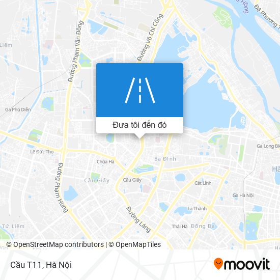 Bản đồ Cầu T11