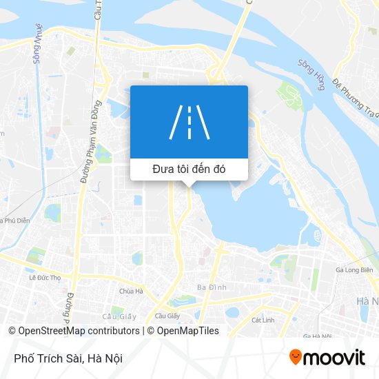 Bản đồ Phố Trích Sài