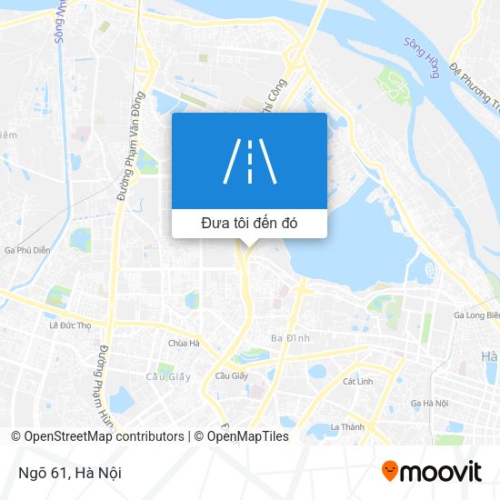 Bản đồ Ngõ 61