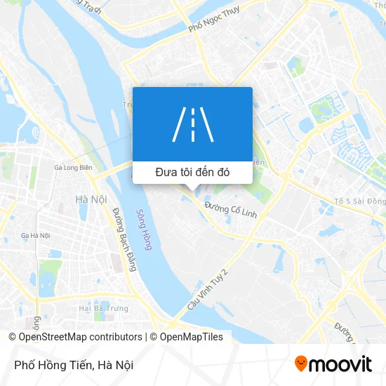 Bản đồ Phố Hồng Tiến