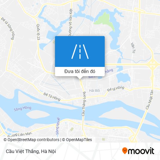 Bản đồ Cầu Việt Thắng