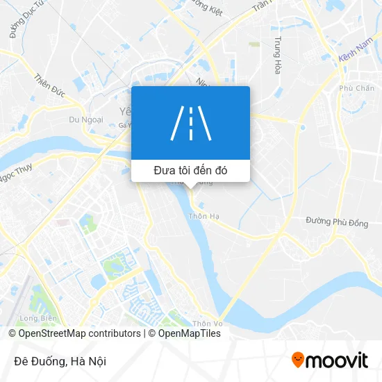 Bản đồ Đê Đuống