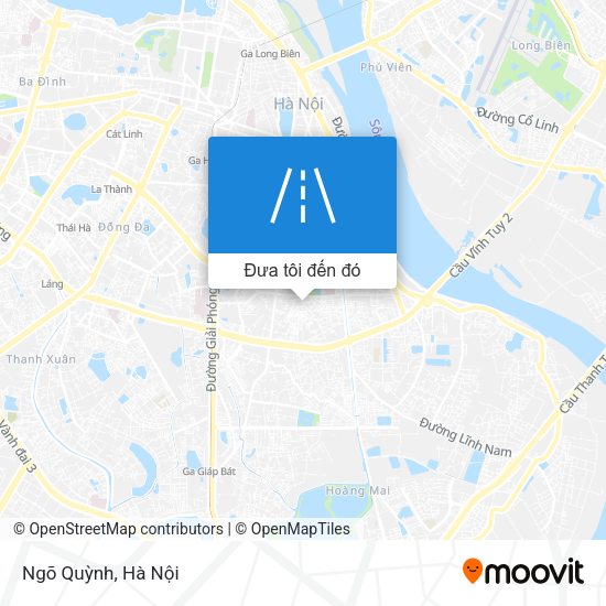 Bản đồ Ngõ Quỳnh