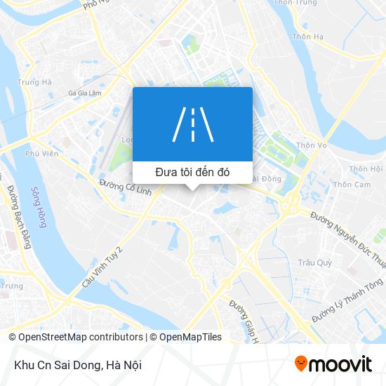 Bản đồ Khu Cn Sai Dong