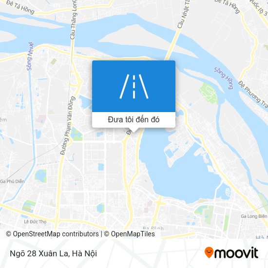 Bản đồ Ngõ 28 Xuân La