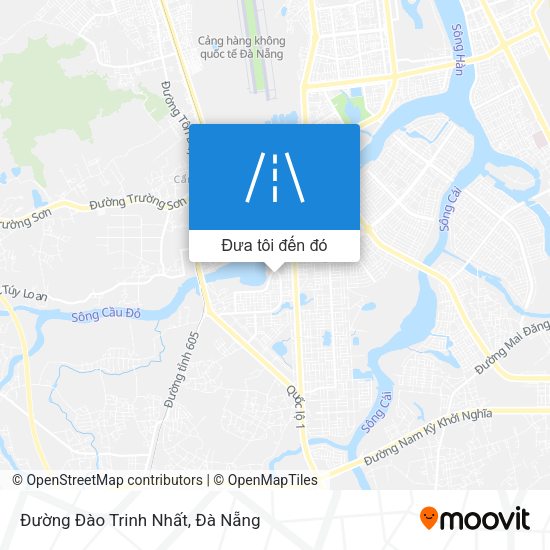 Bản đồ Đường Đào Trinh Nhất