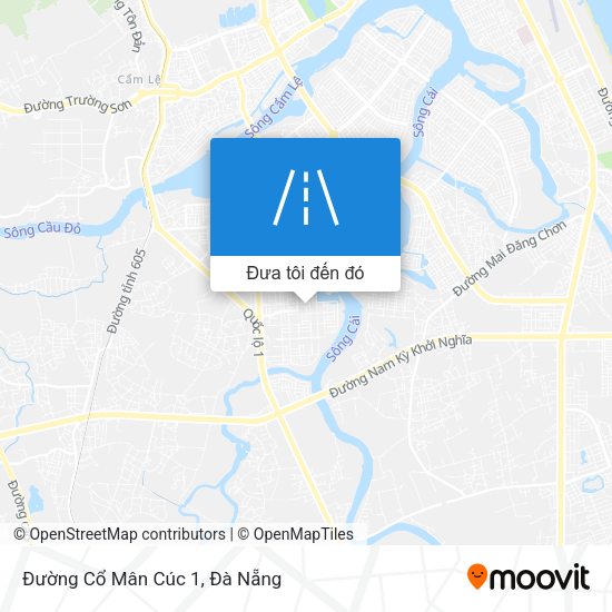 Bản đồ Đường Cổ Mân Cúc 1