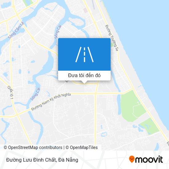 Bản đồ Đường Lưu Đình Chất