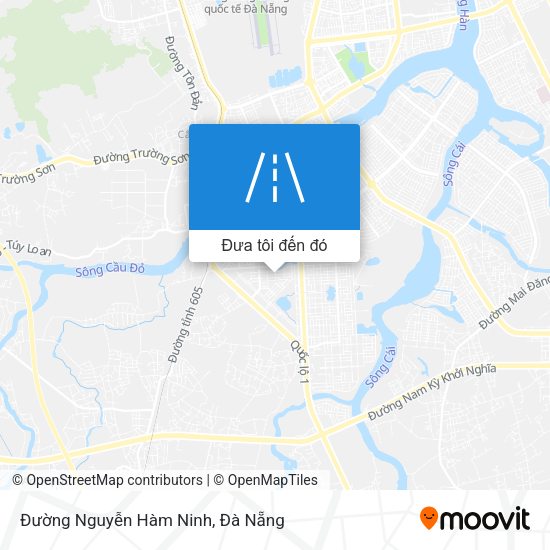 Bản đồ Đường Nguyễn Hàm Ninh