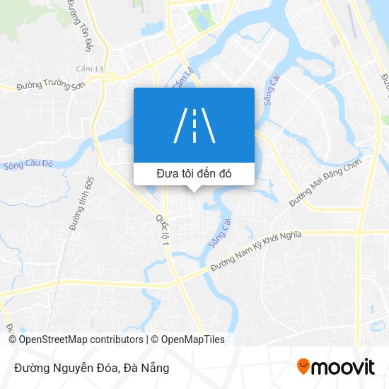 Bản đồ Đường Nguyễn Đóa
