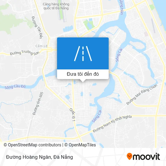 Bản đồ Đường Hoàng Ngân